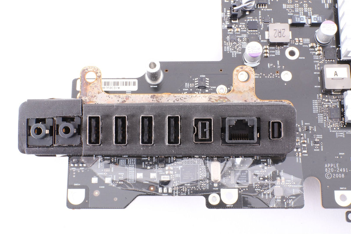 iMac A1225 24&quot; MB420LL/A 2009 - 3.06GHz Logic Board 820-2491 661-4992 NO CPU