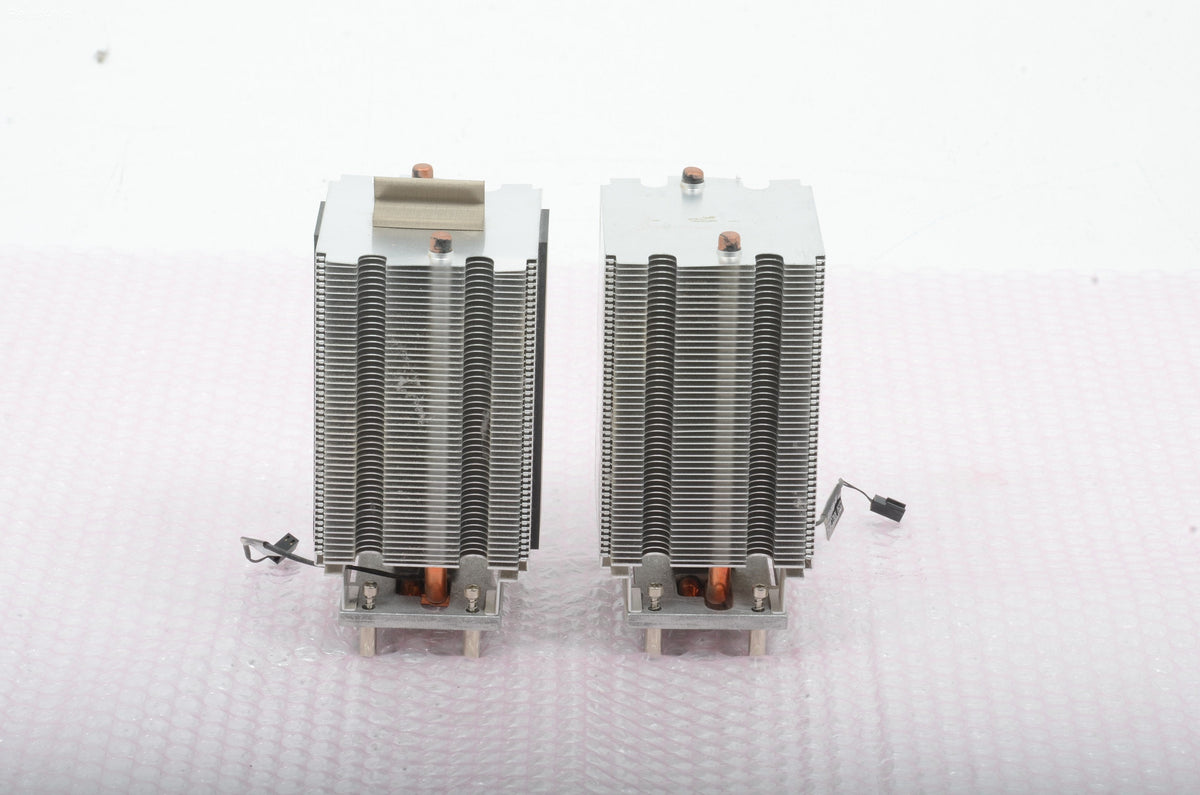 Apple Mac Pro A1186 1,1 Pair (2) of CPU Heatsinks Dual-Core Xeon 593-0323