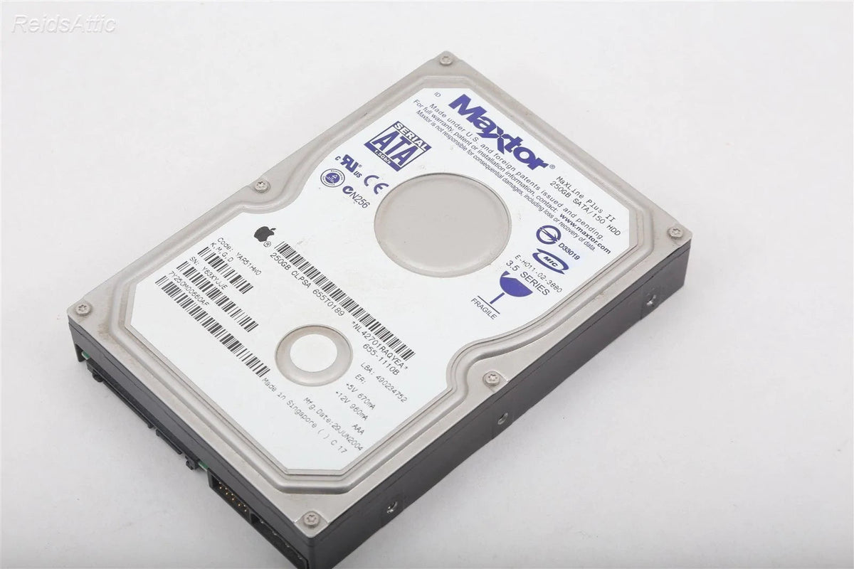 Maxtor Max Line plus II 250GB 3.5&quot; SATA hard drive Apple P/N 655-1110