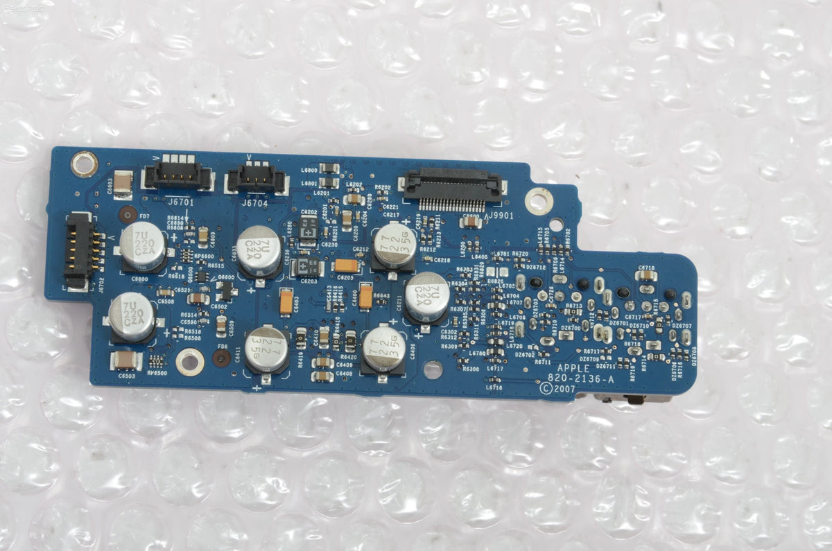 Apple Aluminum iMac Audio Board Used in A1224 &amp; A1225 2007 Models PN 820-2136