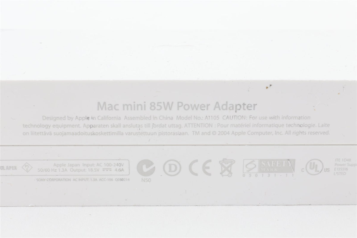 Apple Mac Mini G4 - 85 Watt Power Supply - A1105