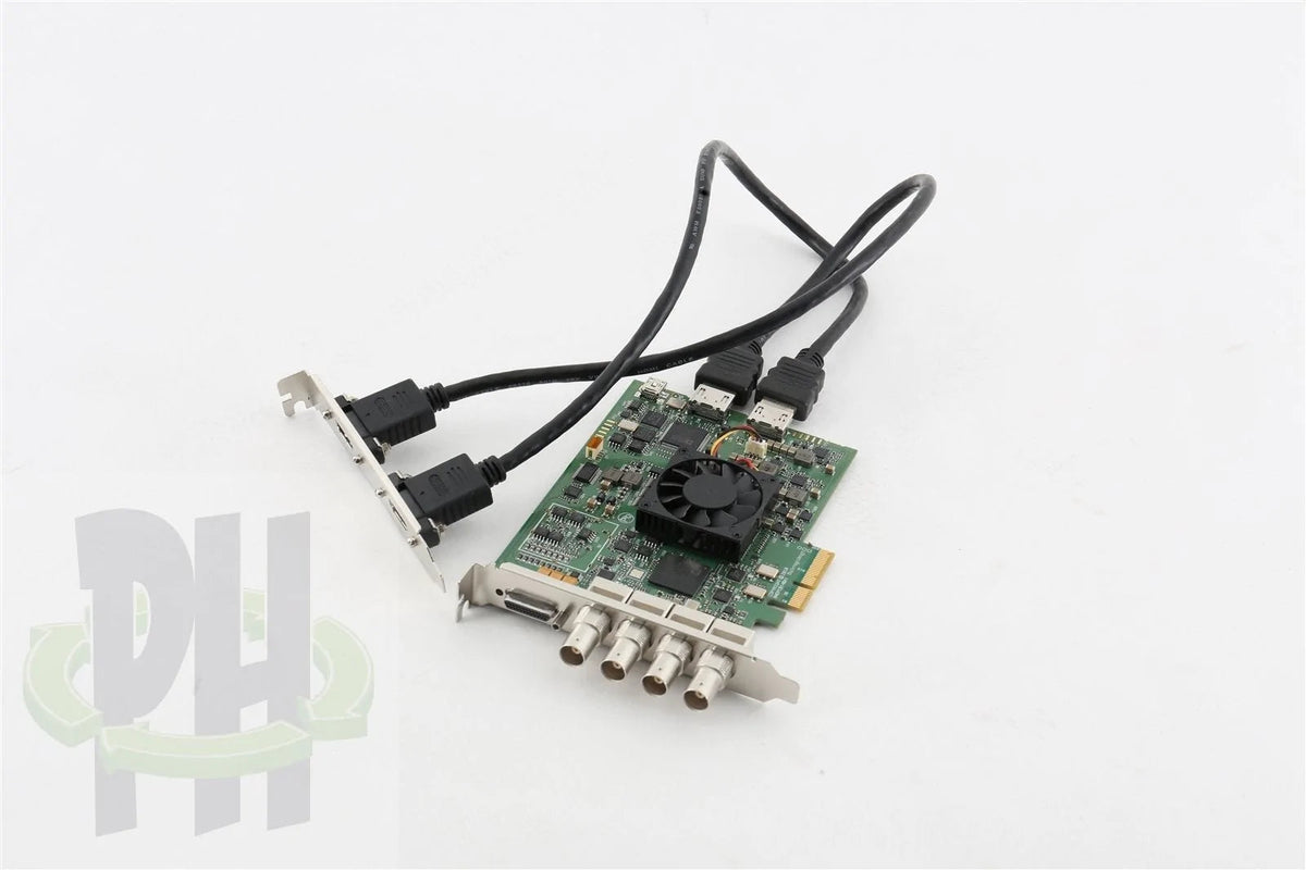 BlackMagic Design Decklink HD Extreme 3D+ (plus) W/HDMI Breakout PCI Cable Panel