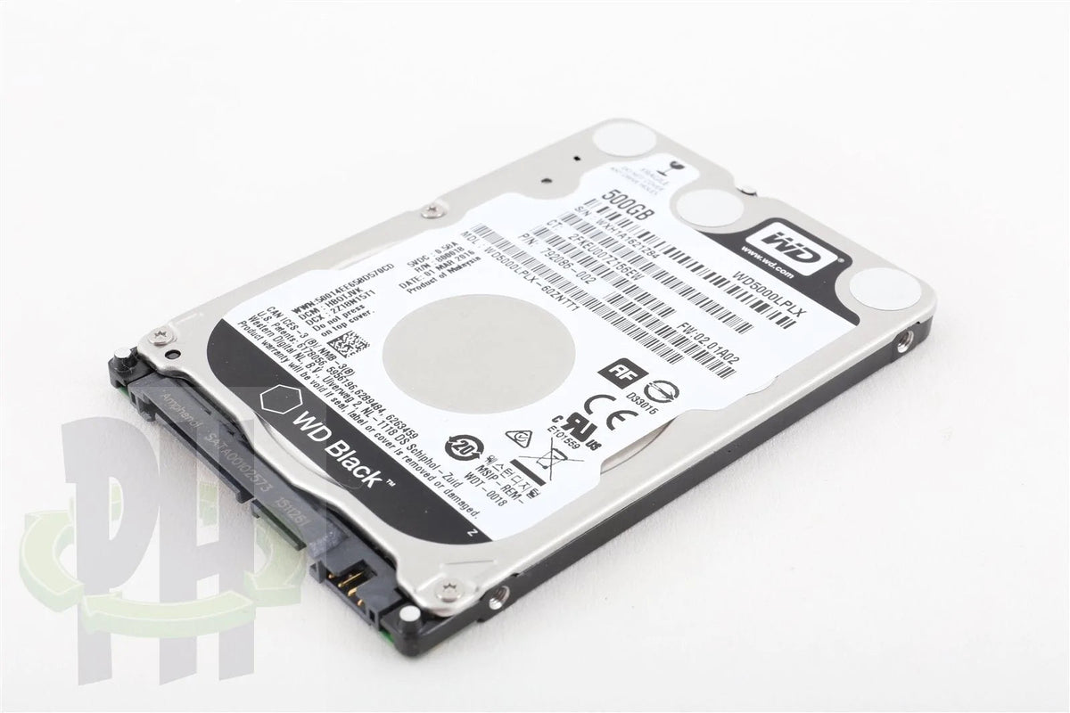 Western Digital WD Black 2.5&quot; 500GB 7200 RPM Hard Drive HDD - WD5000LPLX