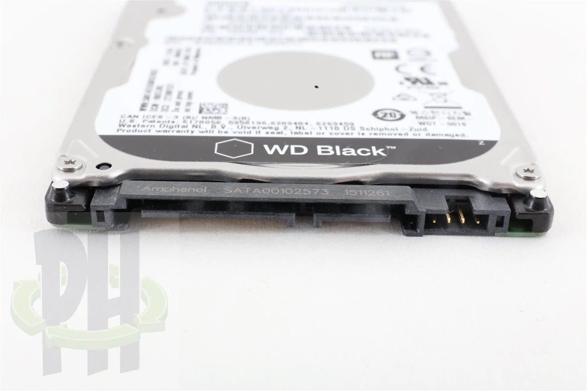 Western Digital WD Black 2.5&quot; 500GB 7200 RPM Hard Drive HDD - WD5000LPLX