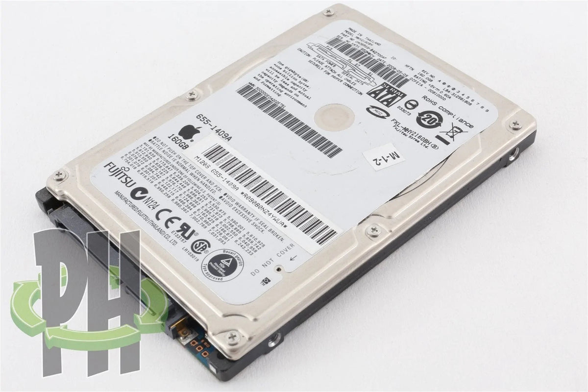 Apple OEM Fujitsu 2.5&quot; Hard Drive MHY2160BH 160GB 655-1409