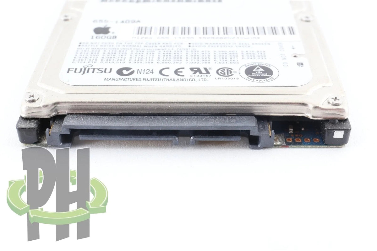 Apple OEM Fujitsu 2.5&quot; Hard Drive MHY2160BH 160GB 655-1409