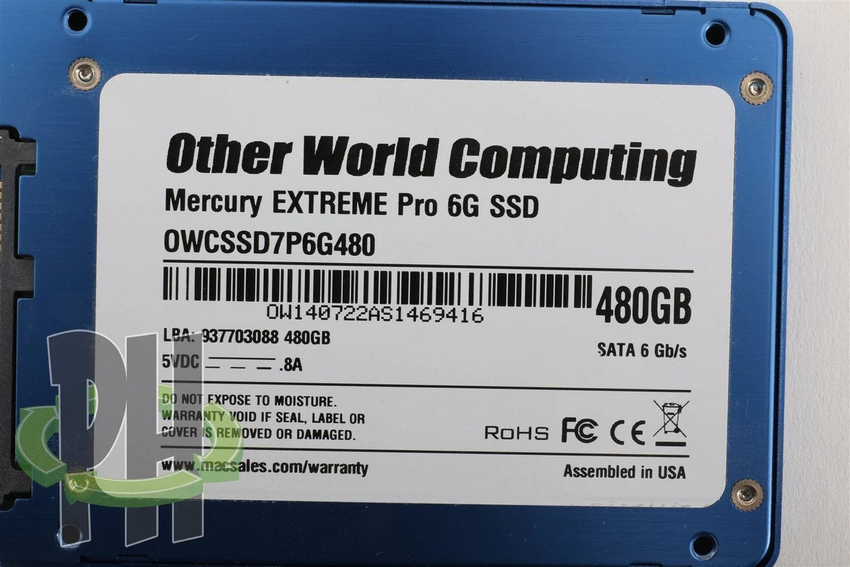 OWC Mercury Extreme Pro 6G SSD 2.5&quot; 480 GB Hard Drive owcssd7P6G480