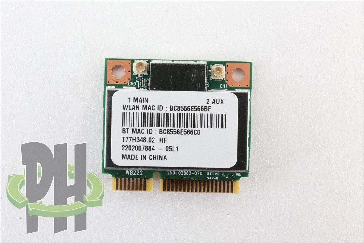 Atheros AR5B22 2.4/5GHz+Bluetooth4.0 Mini PCI-E Wireless WiFi Card 300M