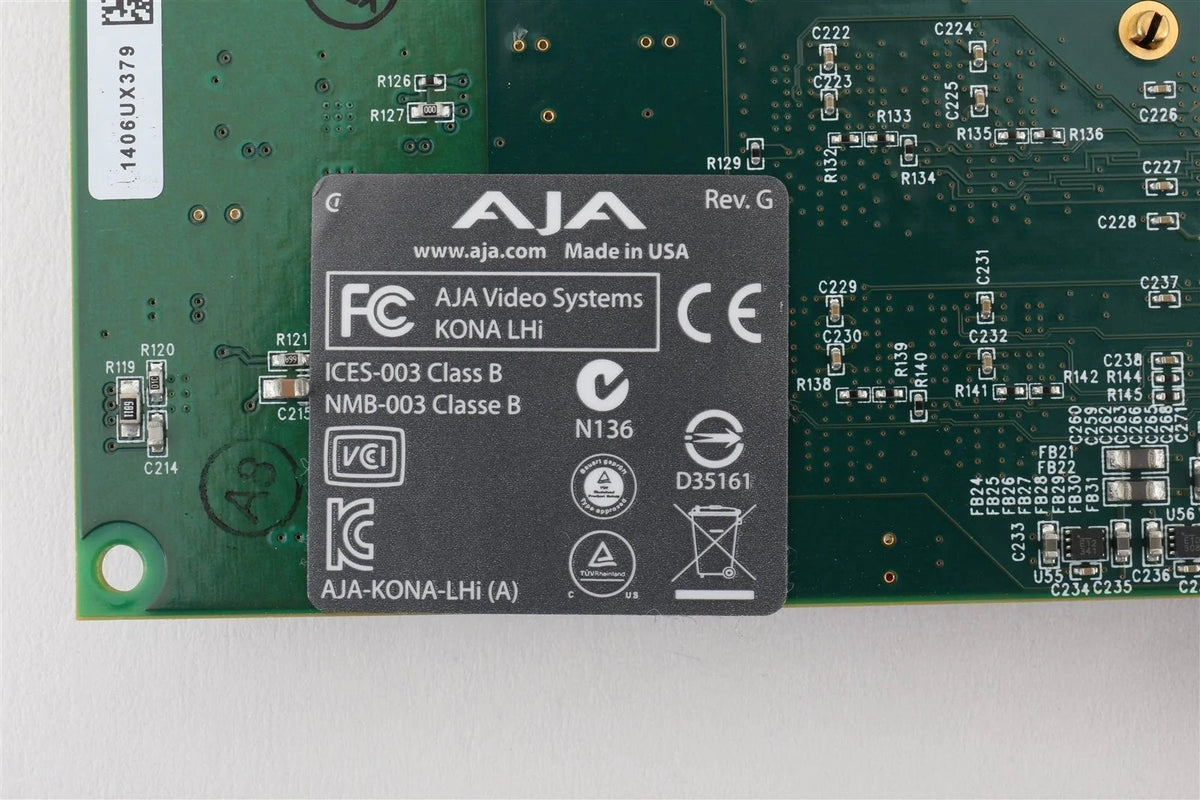 AJA Kona KONA-LHI-R0 LHe PCIe Video Capture Card (Card Only)