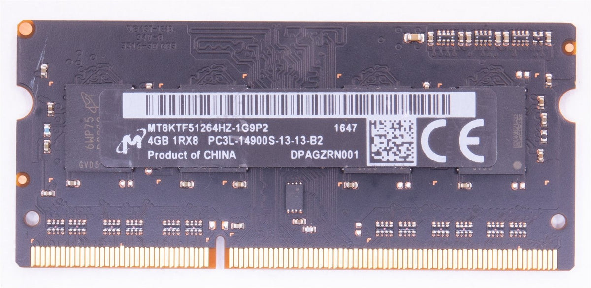 Apple Compatible Various Brands 4GB (1x4GB) DDR3L-1867Mhz PC3L-14900S Sodimm RAM