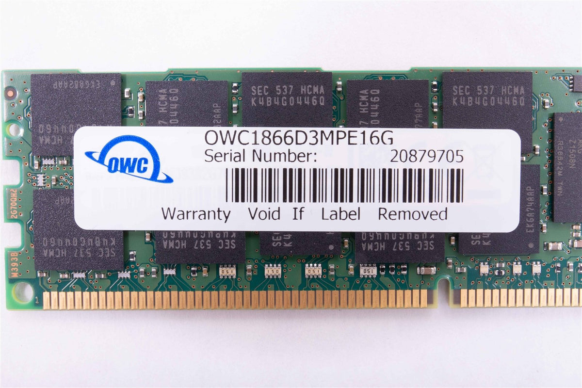 OWC Ram for Apple Mac Pro 6,1 Ram 16GB (1 x 16GB) PC3-14900 ECC