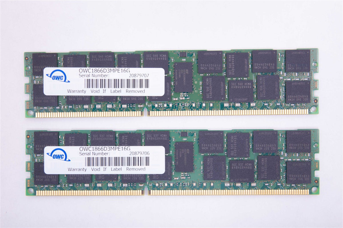 OWC Ram for Apple Mac Pro 6,1 Ram 32GB (2 x 16GB) PC3-14900 ECC