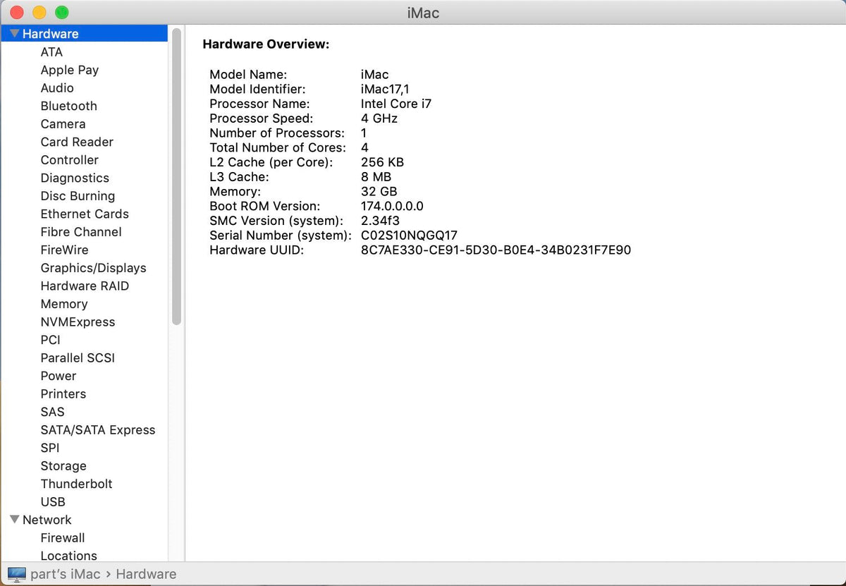 iMac 27&quot; A1419 Late 2015 Logic Board W/ 4GB AMD Radeon R9 M395 GPU *NO CPU*