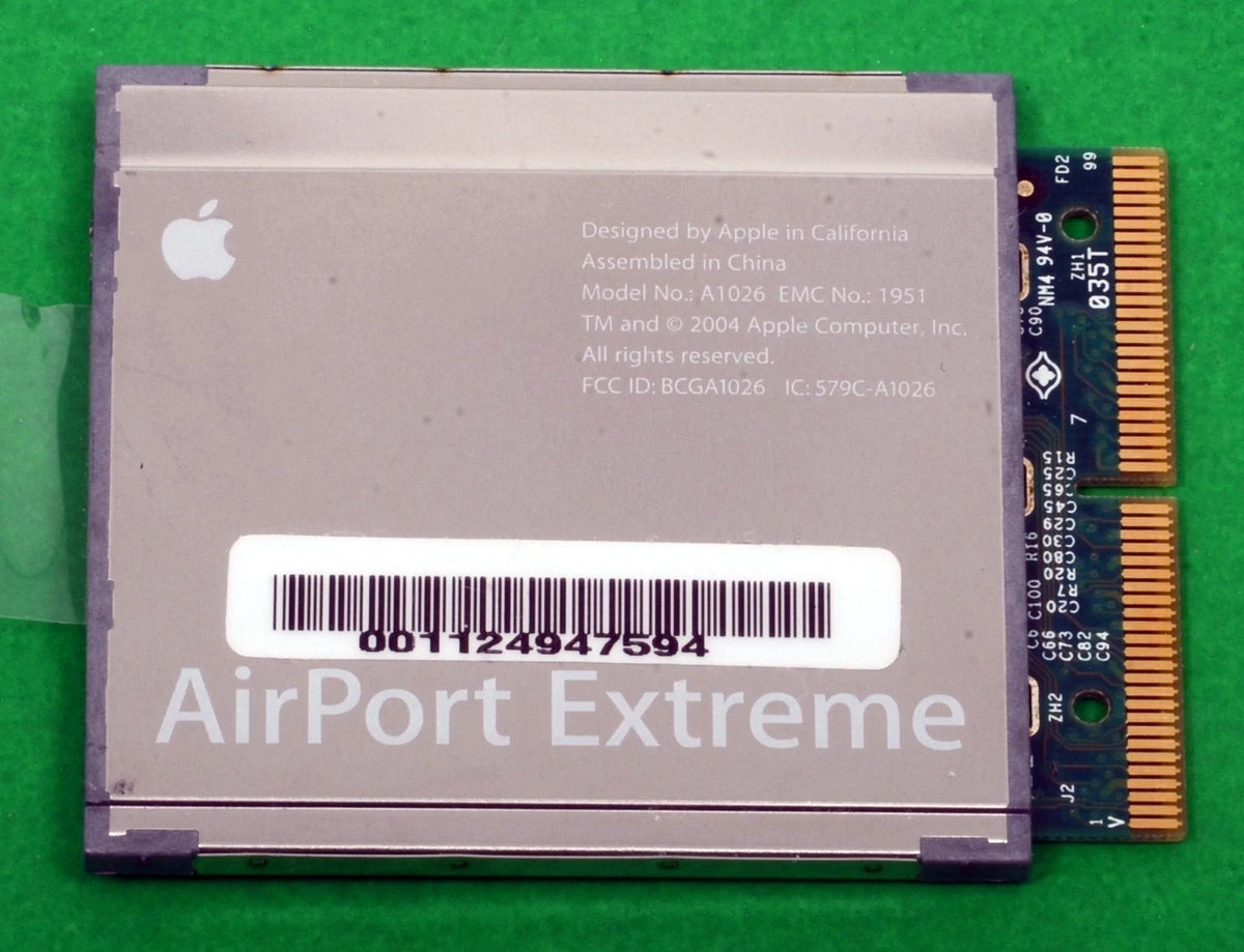 Apple AirPort Extreme WiFi Card A1026 - EMC 1951 - 603-6234