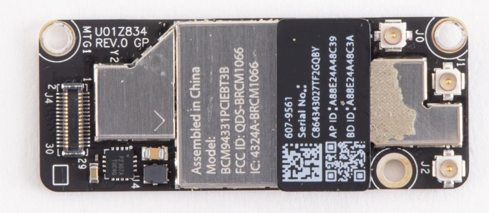 Mac Mini Unibody A1347 Late 2012 WiFi Bluetooth Card BCM94331PCIEBT3B 607-9561