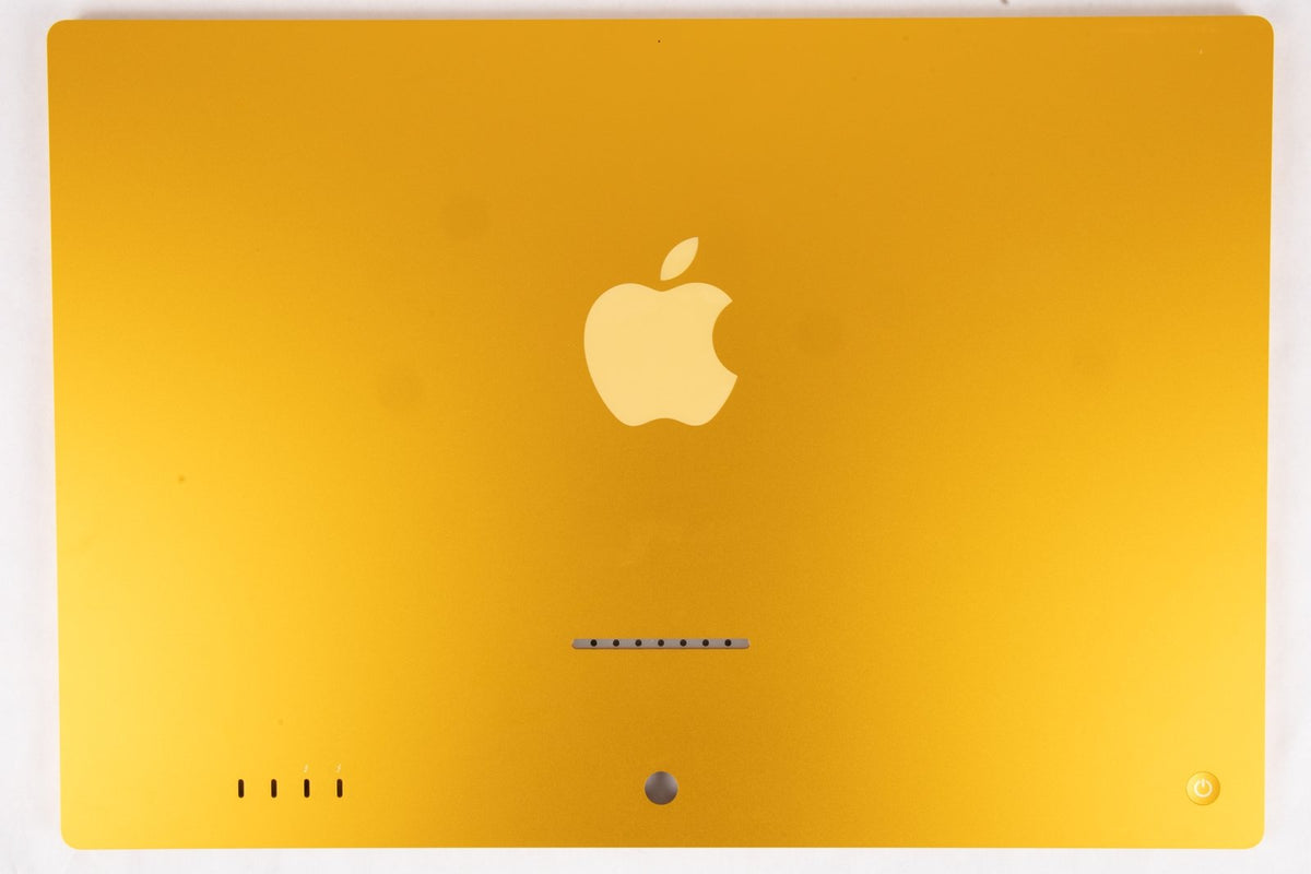 Yellow iMac 24&quot; A2438 2021 Case Back Rear Housing Power Button Speakers 4 Ports