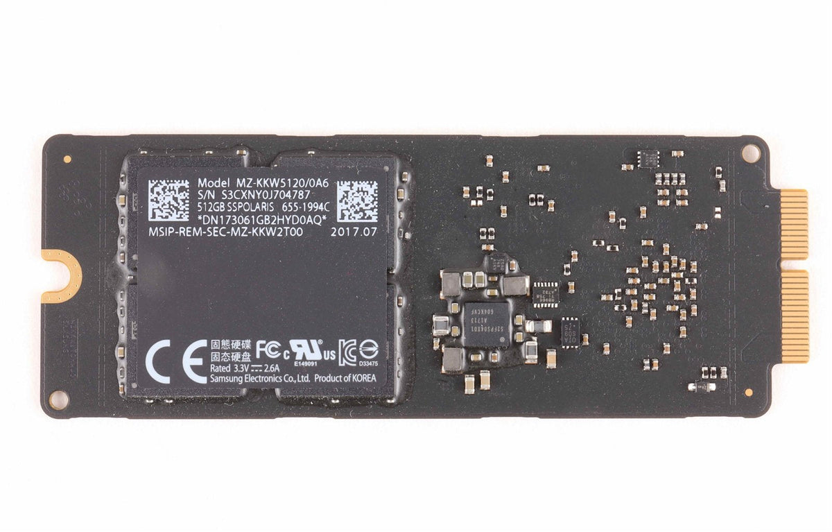 512GB SSD Apple OEM Samsung 655-1994 MZ-KKW5120/0A6 for 27&quot; 21.5&quot; iMac Mid 2017