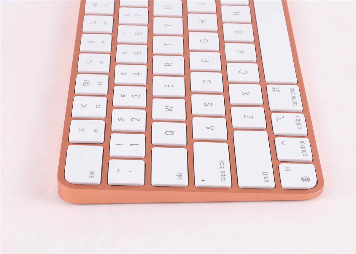 Orange Apple Magic Keyboard W/Touch ID || Compact Layout No 10 Key || A2449