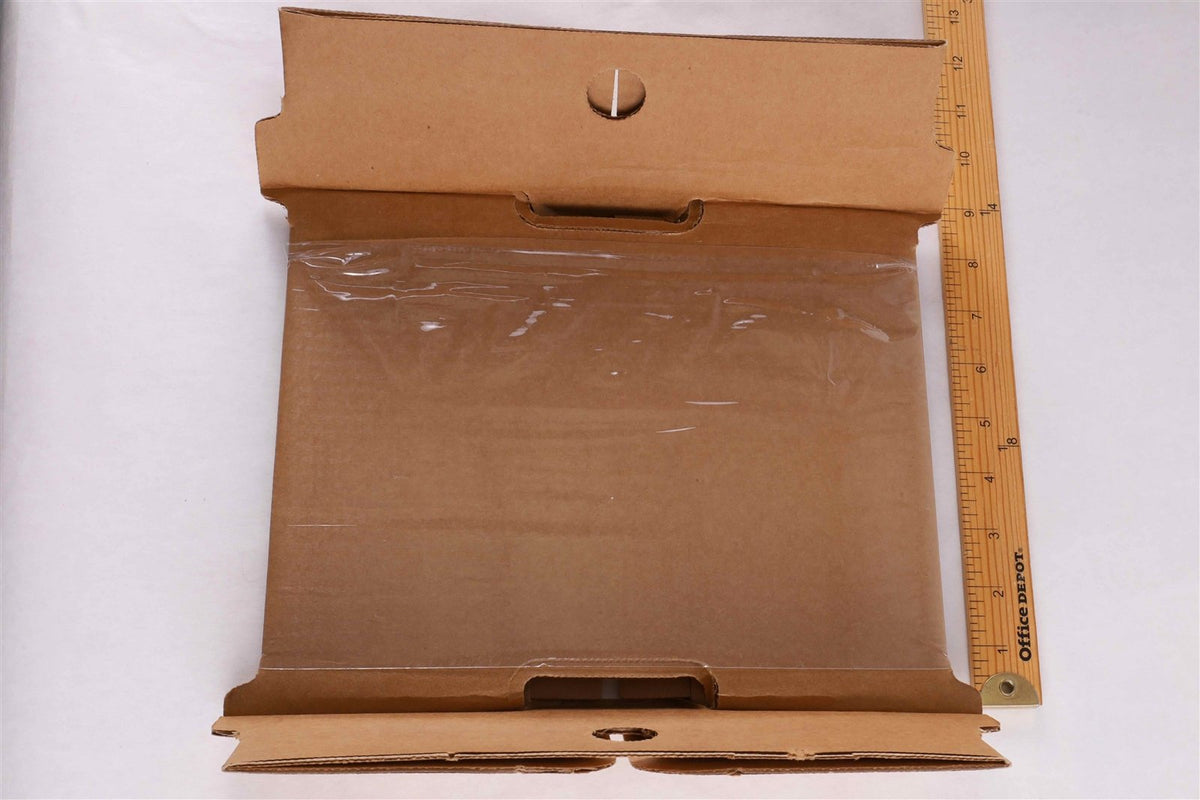 12x10x4 kraft tab lock mailer shipping box with retention / suspension Insert