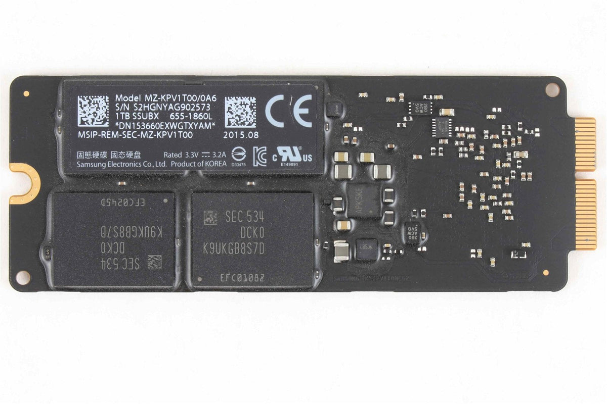 Samsung 1 TB PCIe Flash Storage SSD MZ-KPV1T00 655-1860