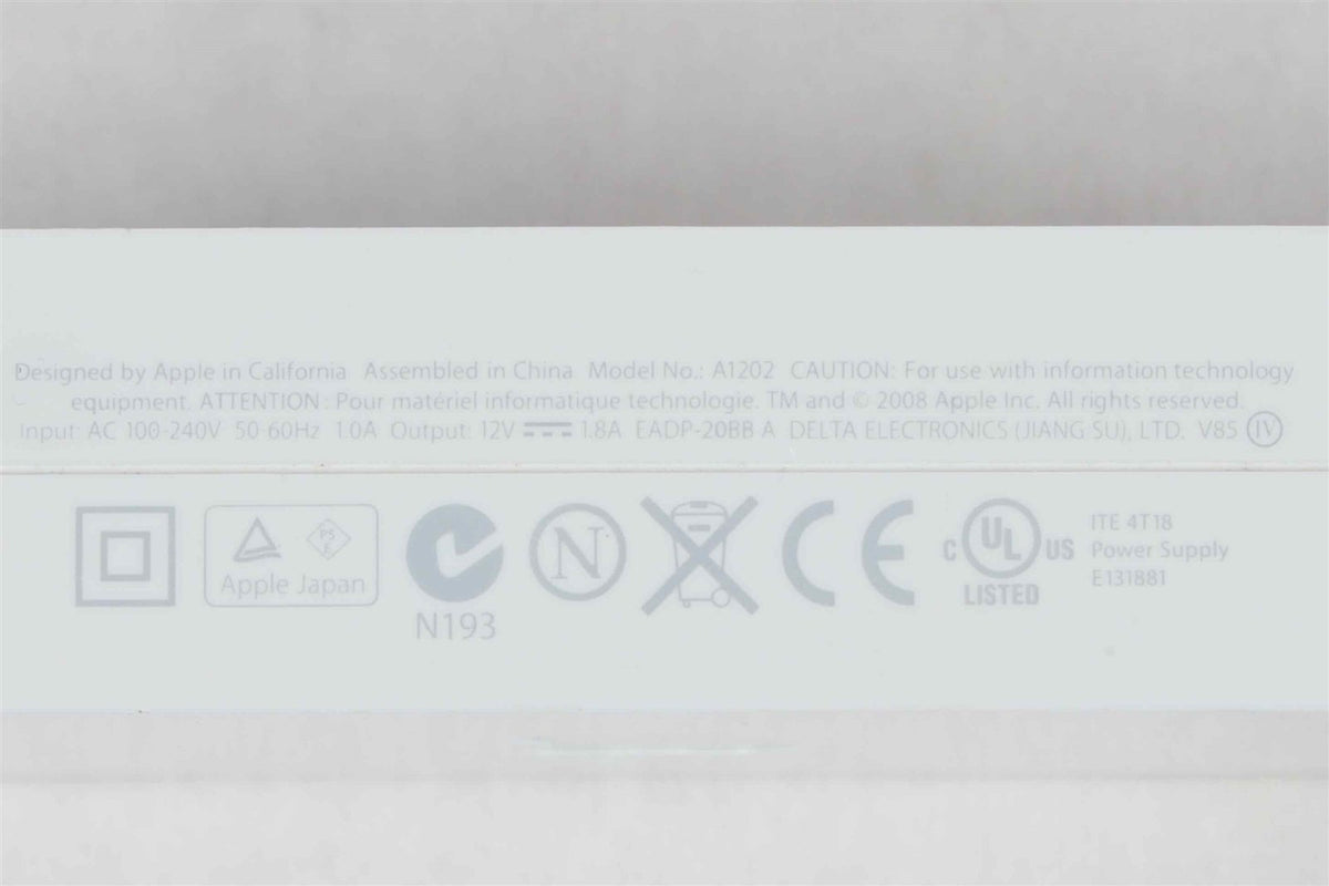 OEM Apple AirPort Extreme Base Station Power Supply AC Adapter A1202