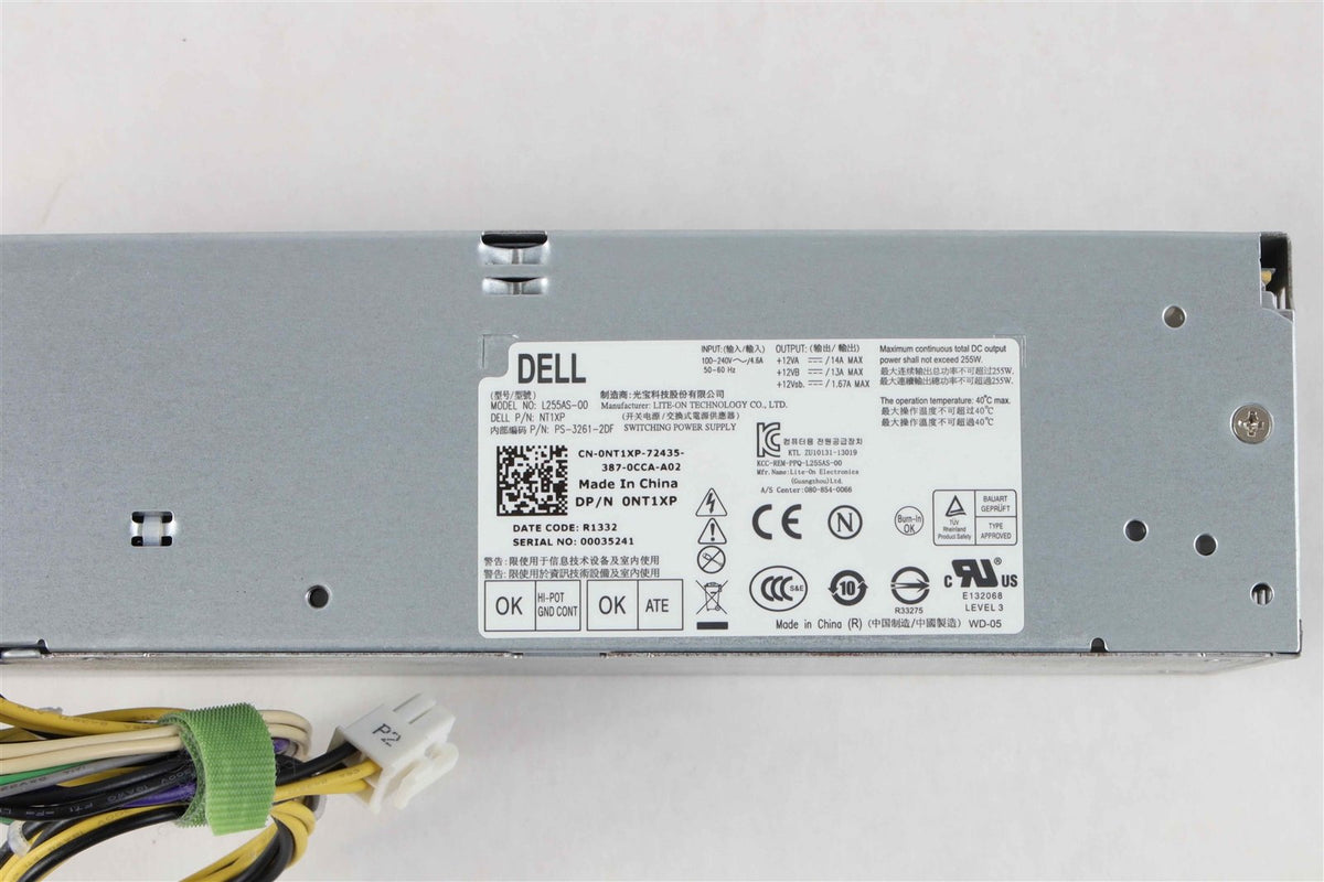 255W SFF Dell L255AS-00 D255E001L D255AS-00 DPS-255LB Computer Power Supply