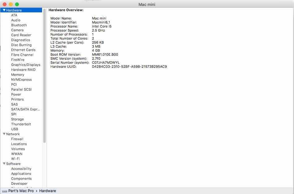 Apple Mac Mini A1347 MD387LL/A Late 2012 - Logic Board 2.5GHz Quad Core I5-3210M