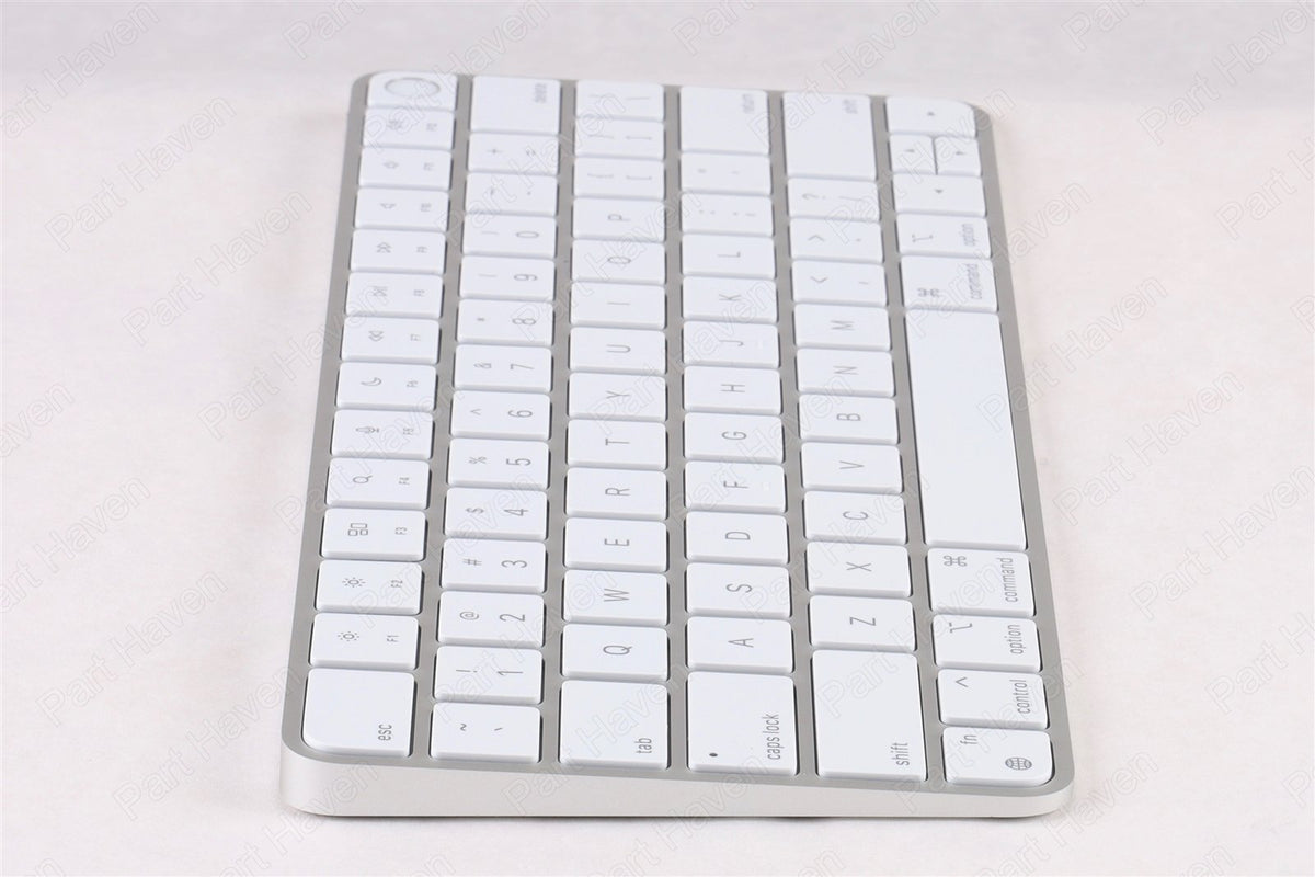 Silver Apple Magic Keyboard W/Touch ID || Compact Layout No 10 Key || A2449