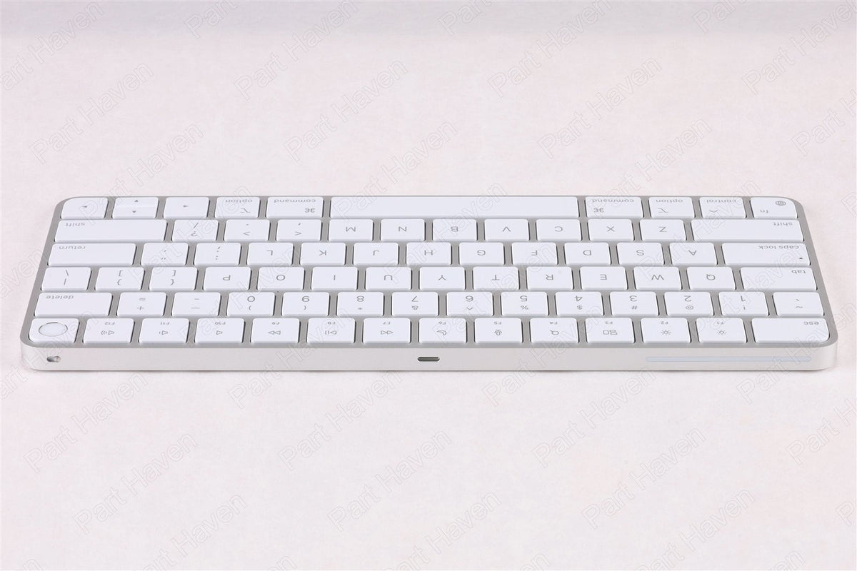 Silver Apple Magic Keyboard W/Touch ID || Compact Layout No 10 Key || A2449