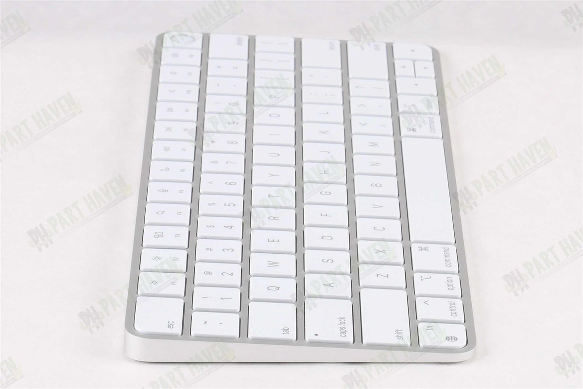 New Silver Apple Magic Keyboard W/Touch ID | Compact Layout | A2449 | Lightning