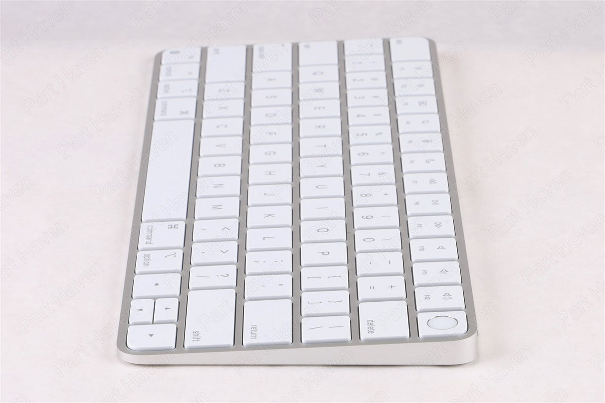 Silver Apple Magic Keyboard W/Touch ID || Compact Layout No 10 Key || A2449