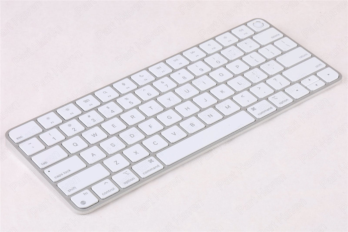 Silver Apple Magic Keyboard W/Touch ID || Compact Layout No 10 Key || A2449