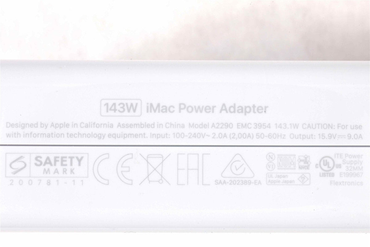 Genuine Apple iMac 24&quot; M1 Power Adapter W/ Ethernet || Pink || A2290