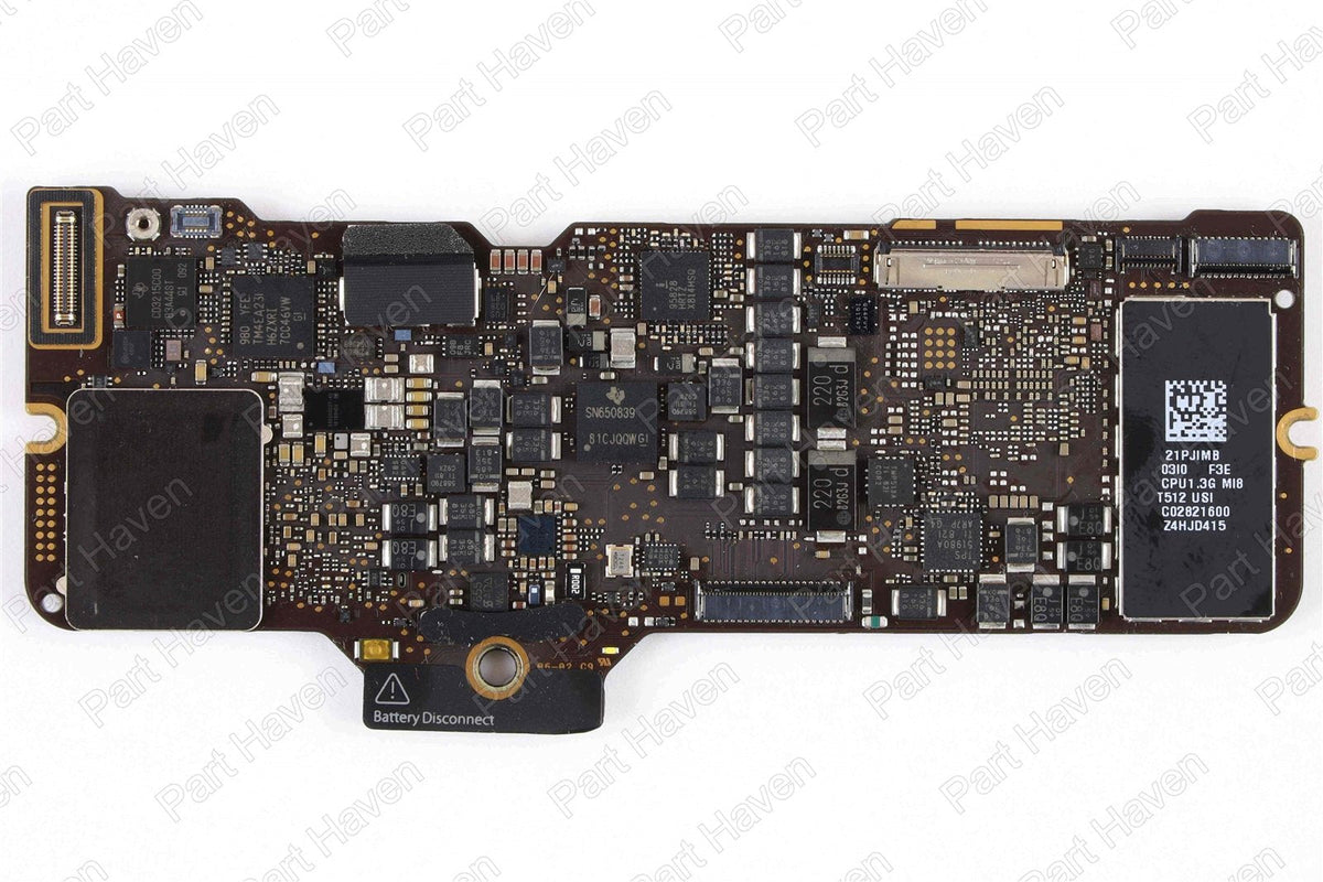 Logic Board || 12&quot; MacBook Mid 2017 A1534 || 1.3 GHz Core i5 8GB RAM 512GB SSD