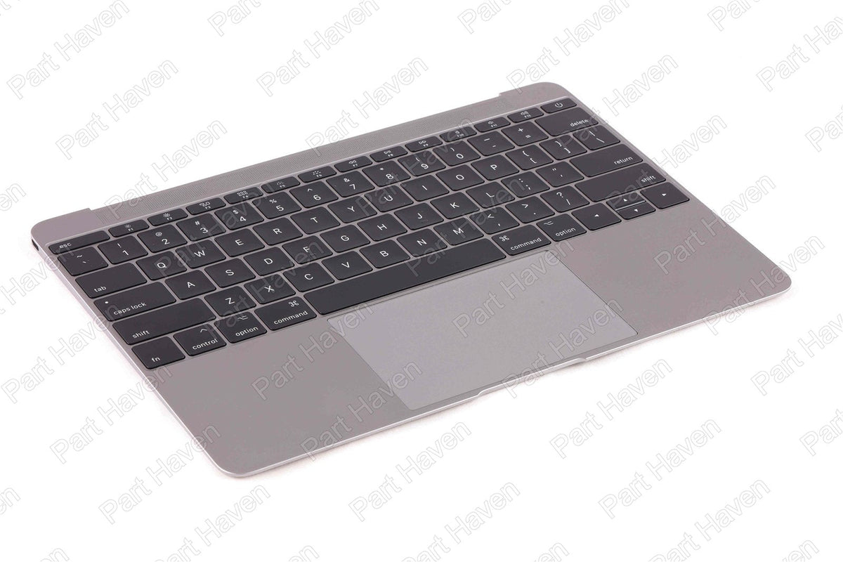 Top Case Keyboard Track Pad || 12&quot; MacBook Mid 2017 A1534 || Space Gray