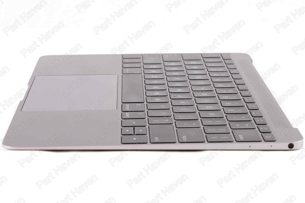 Top Case Keyboard Track Pad || 12&quot; MacBook Mid 2017 A1534 || Space Gray