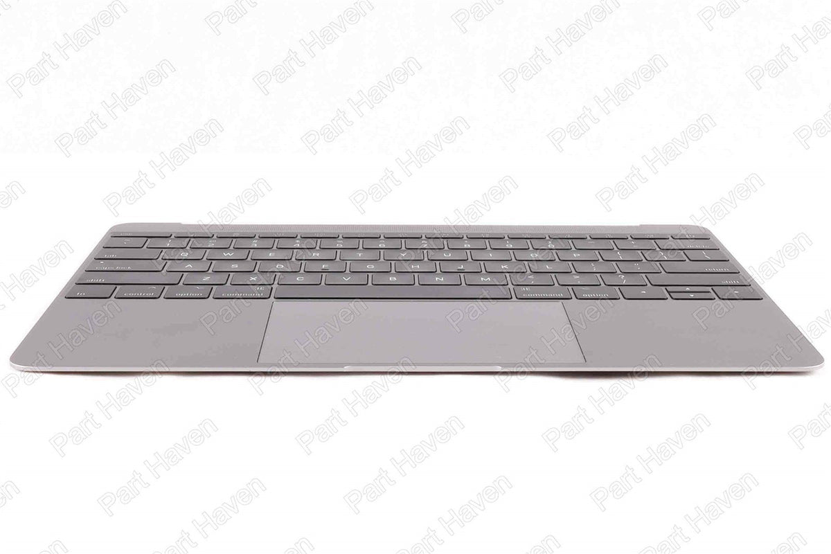 Top Case Keyboard Track Pad || 12&quot; MacBook Mid 2017 A1534 || Space Gray