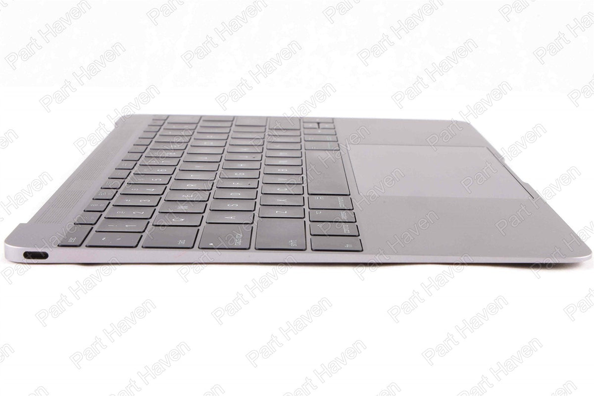 Top Case Keyboard Track Pad || 12&quot; MacBook Mid 2017 A1534 || Space Gray