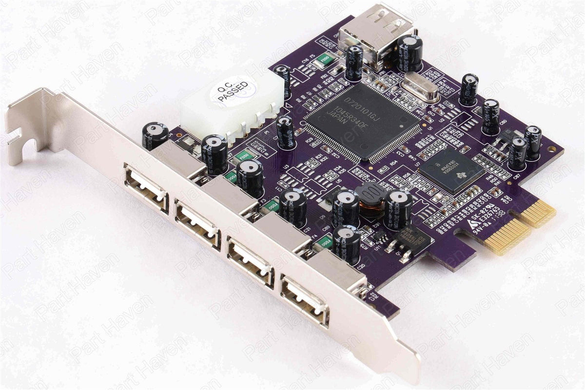 Sonnet Allegro Express || 5-Port USB 2.0 PCIe Card || PI4101-10P2B