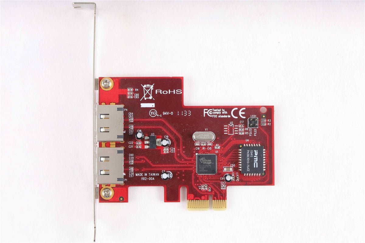 StarTech || 2 Port eSATA Controller Card || PCI Express Adapter || PEXESATA2