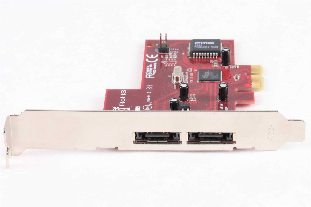 StarTech || 2 Port eSATA Controller Card || PCI Express Adapter || PEXESATA2