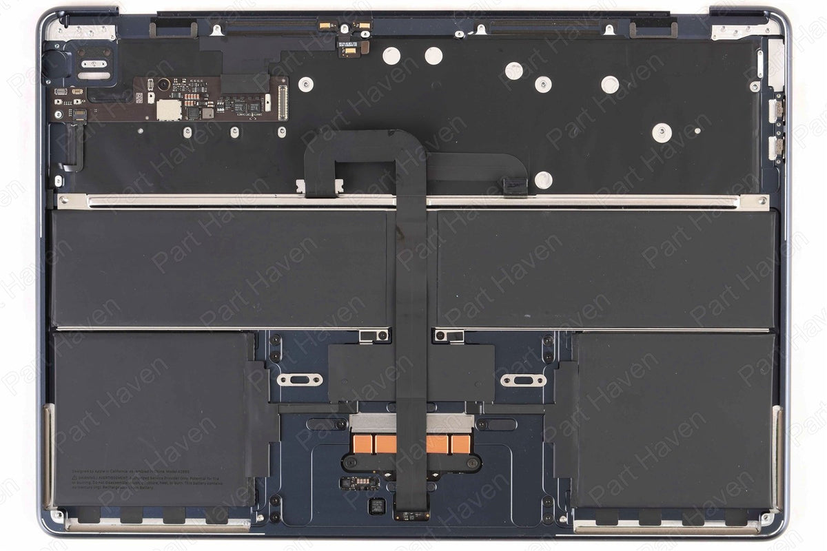 Top Case Keyboard Touchpad Battery - MidNight - Apple M2 13&quot; Macbook Air A2681
