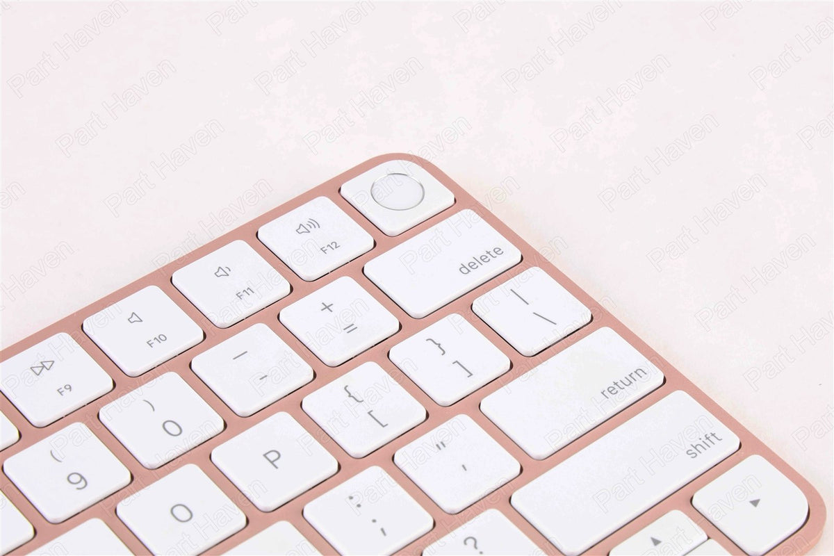 Pink - Apple Magic Keyboard W/Touch ID - Compact Layout No 10 Key - A2449 -New