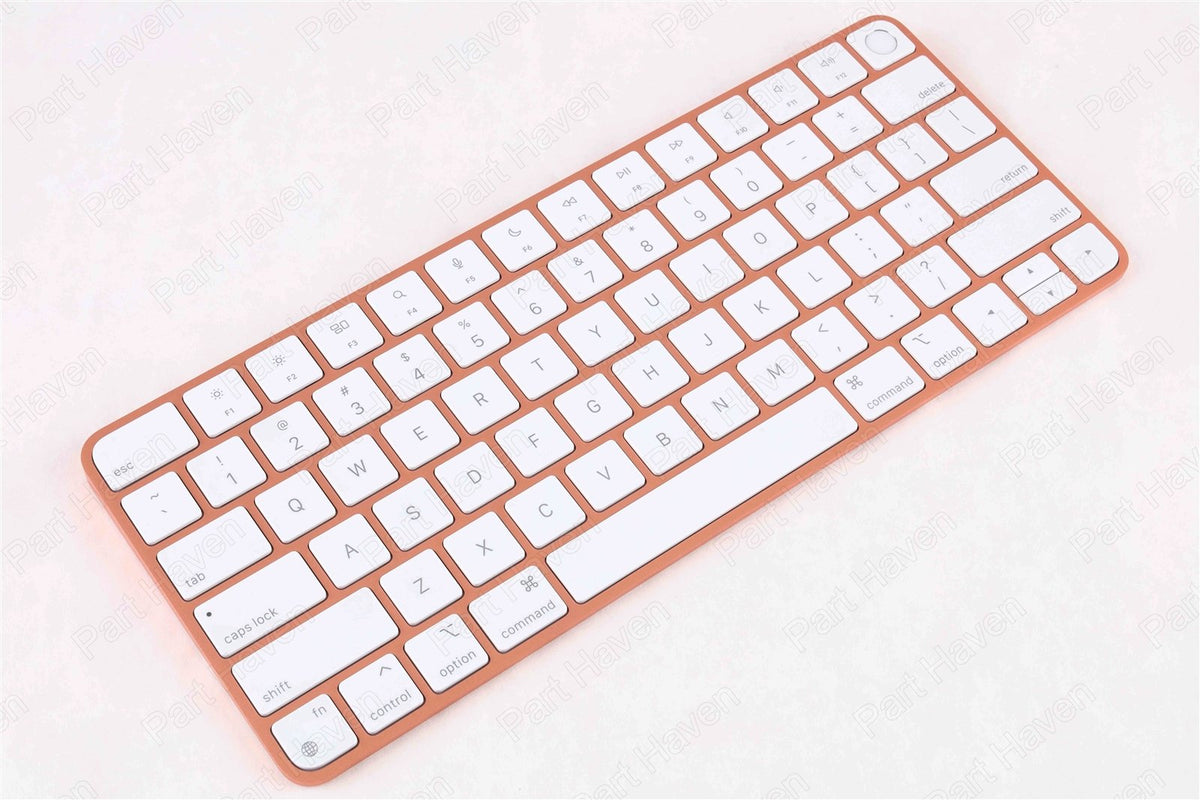 Orange - Apple Magic Keyboard W/Touch ID - Compact Layout No 10 Key - A2449 -New