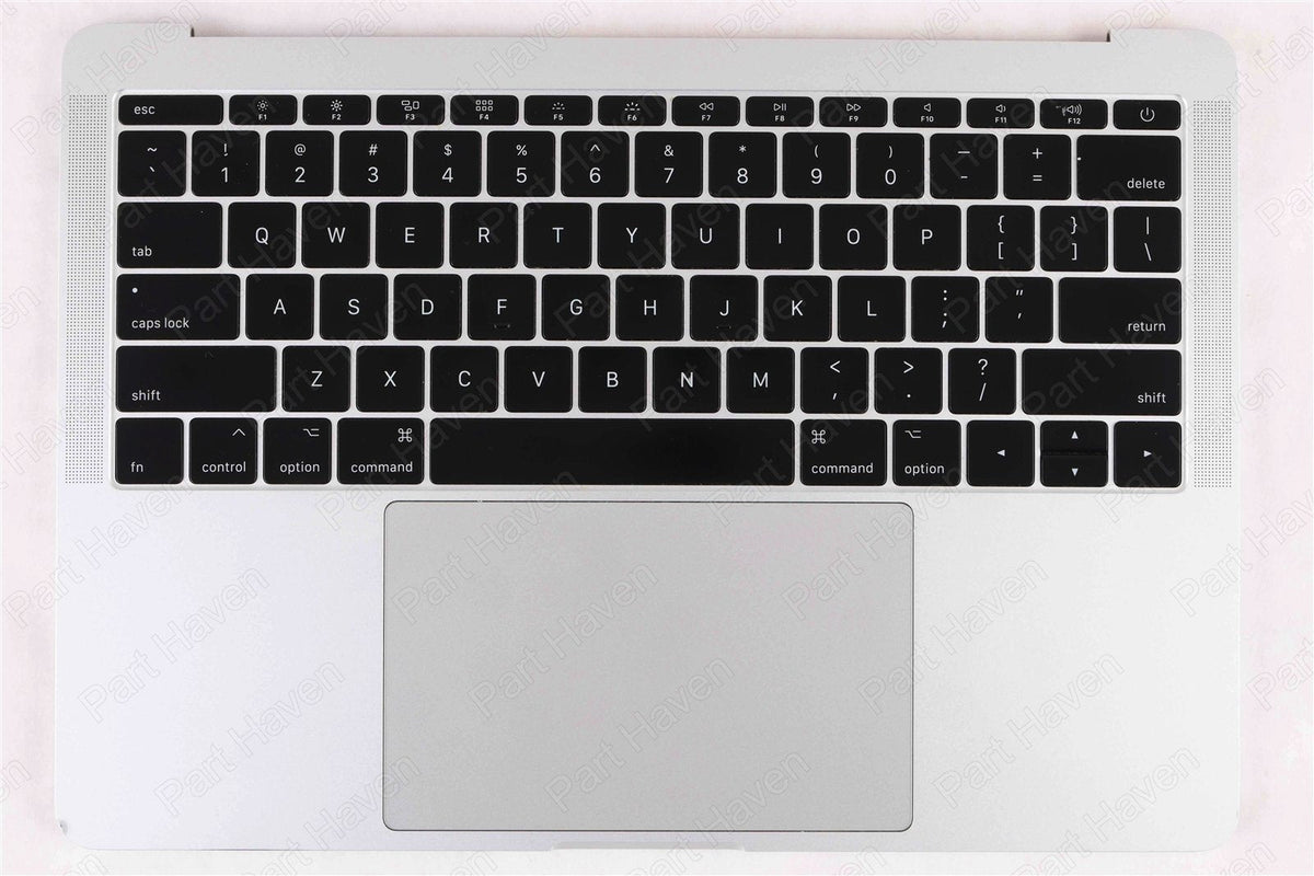 Top Case Keyboard Track Pad 13&quot; MacBook Pro Mid 2017 A1708 No Touch Bar - Silver