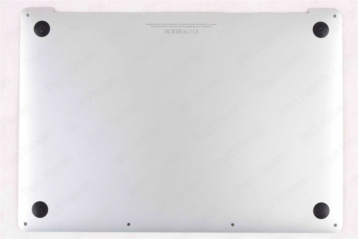 Bottom Case Cover Feet || 13&quot; MacBook Pro Mid 2017 A1708 No Touch Bar || Silver