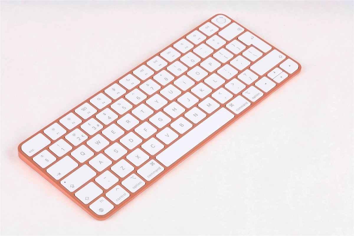 Orange Apple Magic Keyboard W/Touch ID Compact British UK Irish Layout A2449 New