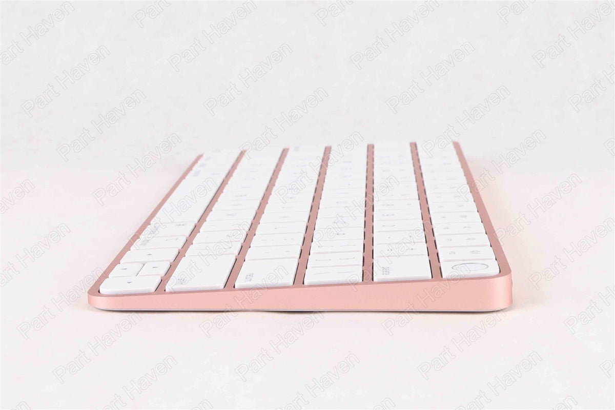 Pink || Apple Magic Keyboard W/Touch ID || Compact Layout No 10 Key || A2449