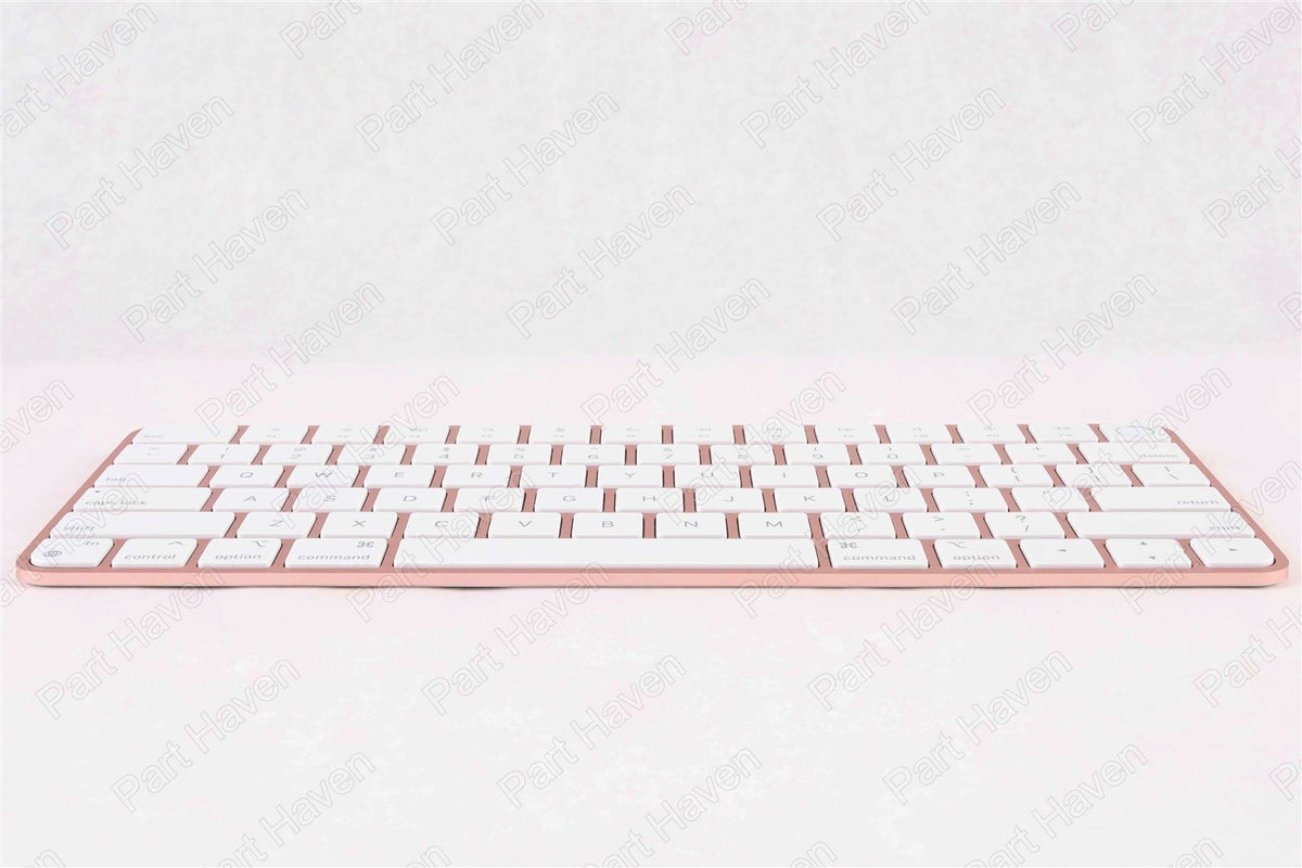 Pink || Apple Magic Keyboard W/Touch ID || Compact Layout No 10 Key || A2449