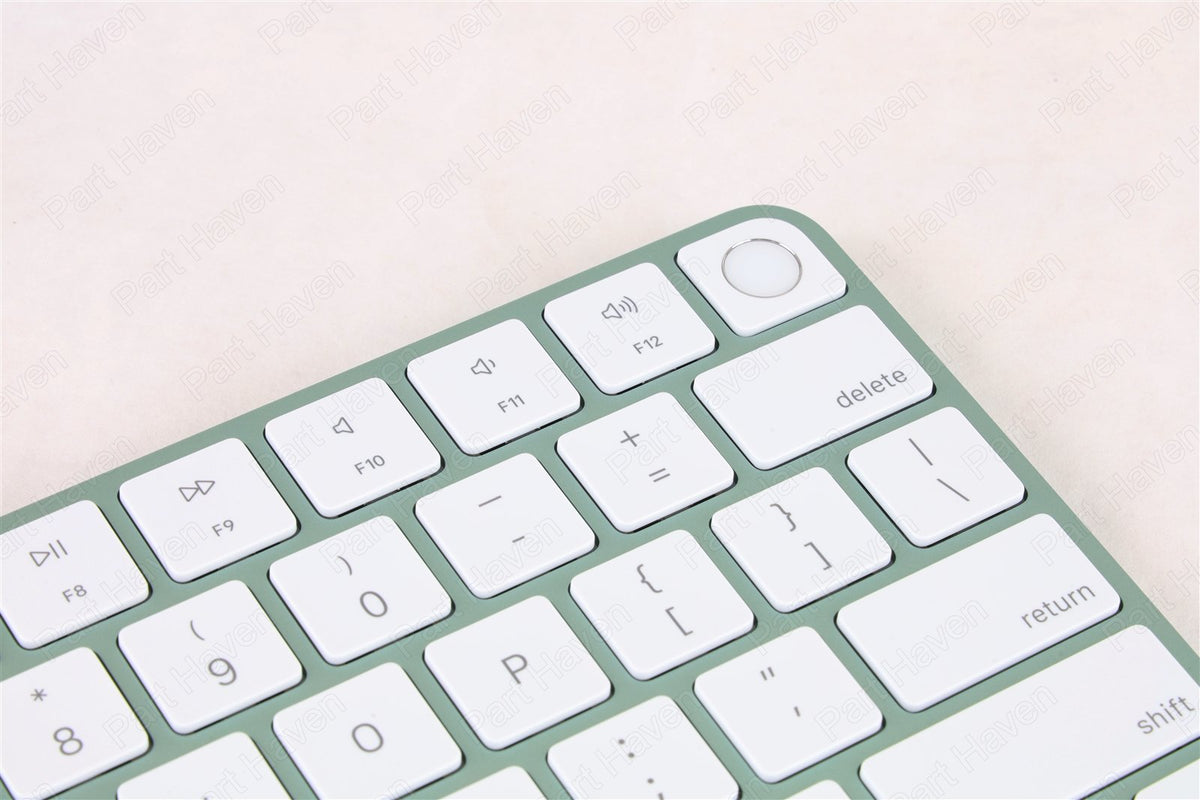 Green - Apple Magic Keyboard W/Touch ID - Compact Layout No 10 Key - A2449 -New